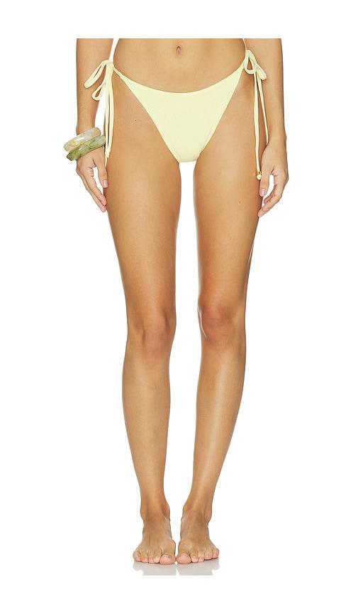baobab rio bikini bottom in yellow. - size l (also in xs, s, m, xl)