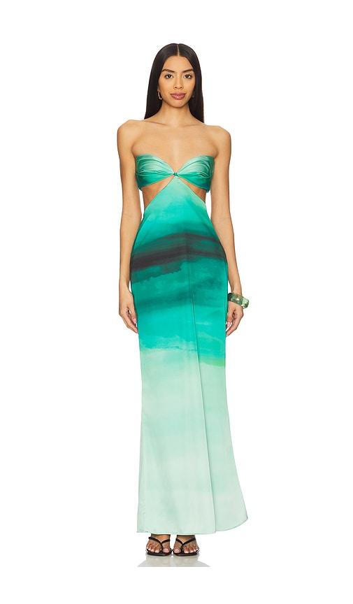 baobab riri dress in green. - size l (also in m, xl)