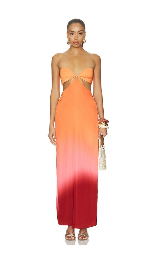 baobab riri maxi dress in multi. - size l (also in s, xs, m, xl)
