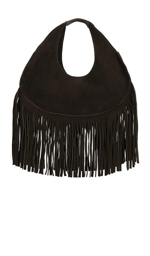 baobab rodeo bag in chocolate.