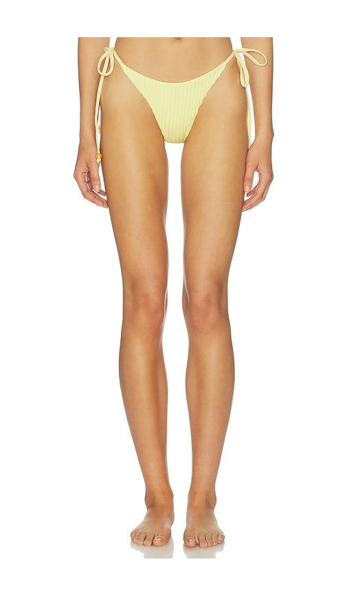 baobab roma bikini bottom in yellow. - size l (also in m, s, xs)
