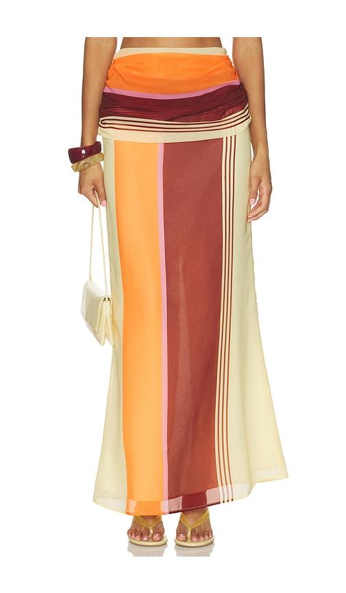 baobab sumaq maxi skirt in multi. - size l (also in m, s, xl, xs)