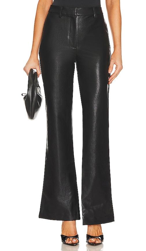 bardot halifax flare pant in black. - size 10 (also in 6)