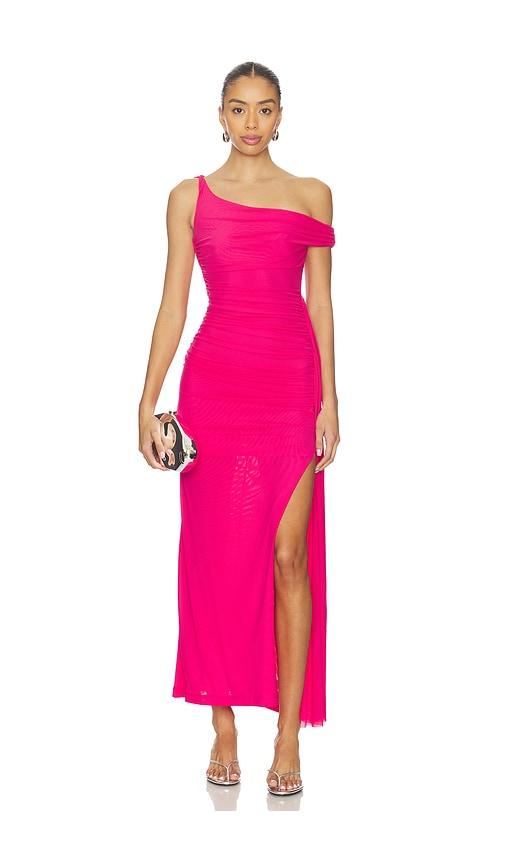 bardot layana maxi dress in pink. - size m (also in s, xs)