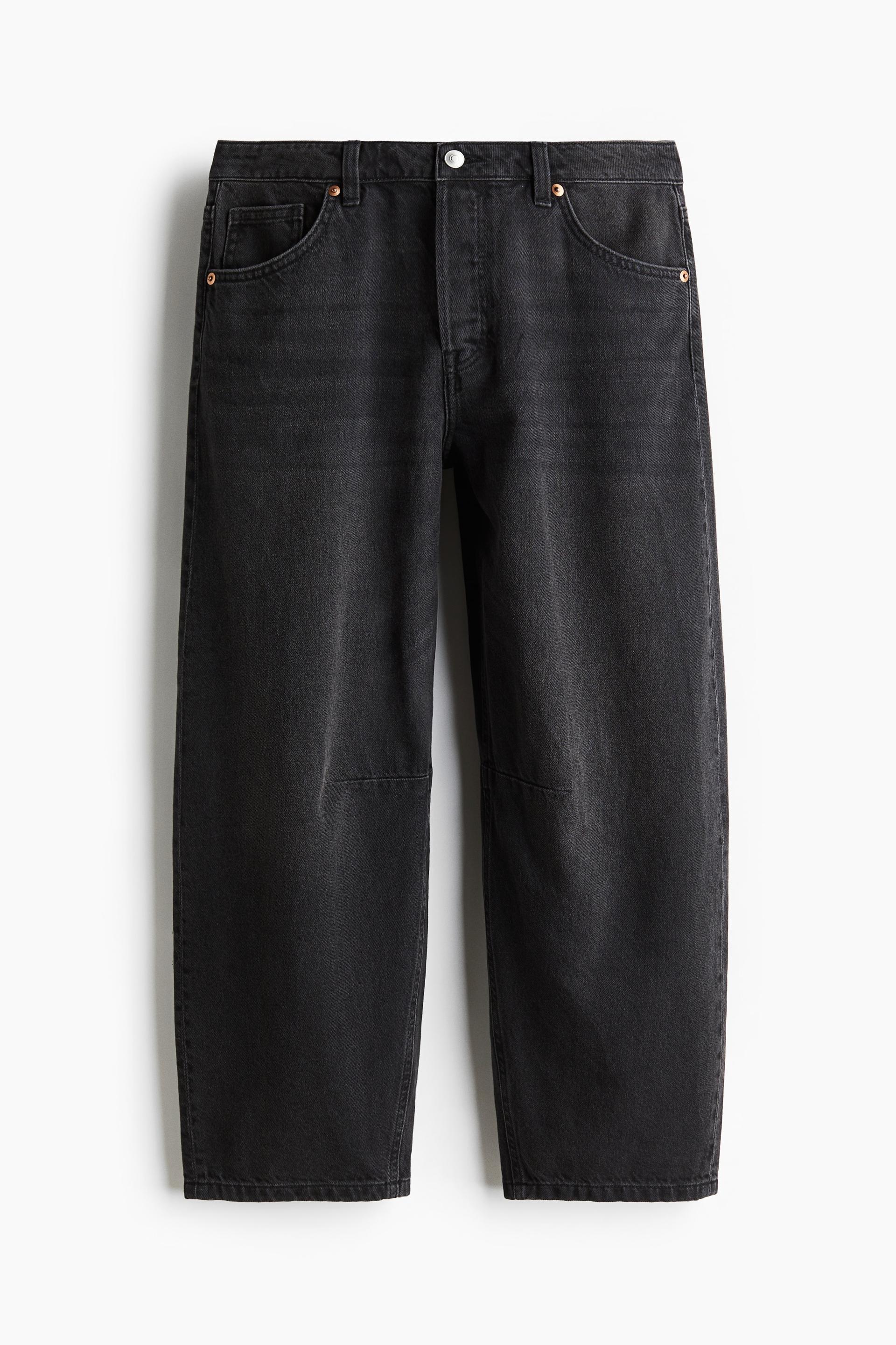 barrel regular cropped jeans