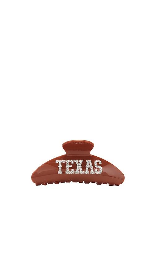 baublebar university of texas at austin hair clip in red.