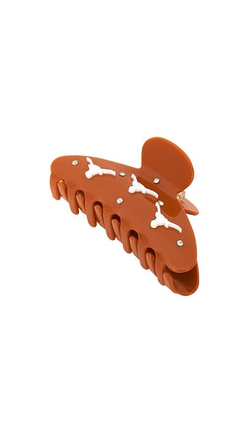 baublebar university of texas at austin hairclip in orange.