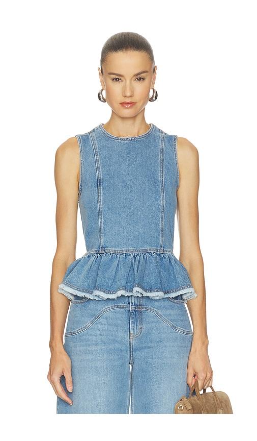 baum und pferdgarten madinel top in blue. - size 36 (also in 38)