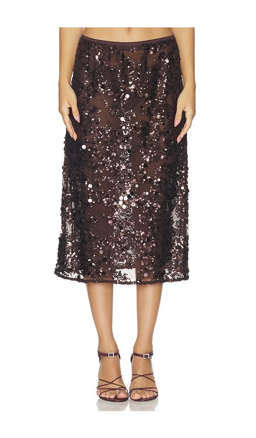 baum und pferdgarten shania skirt in brown. - size 34 (also in 36, 38, 40)
