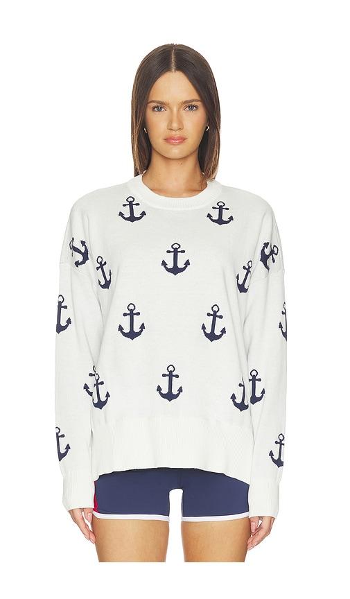 beach riot callie sweater in white. - size l (also in xs, s, m)