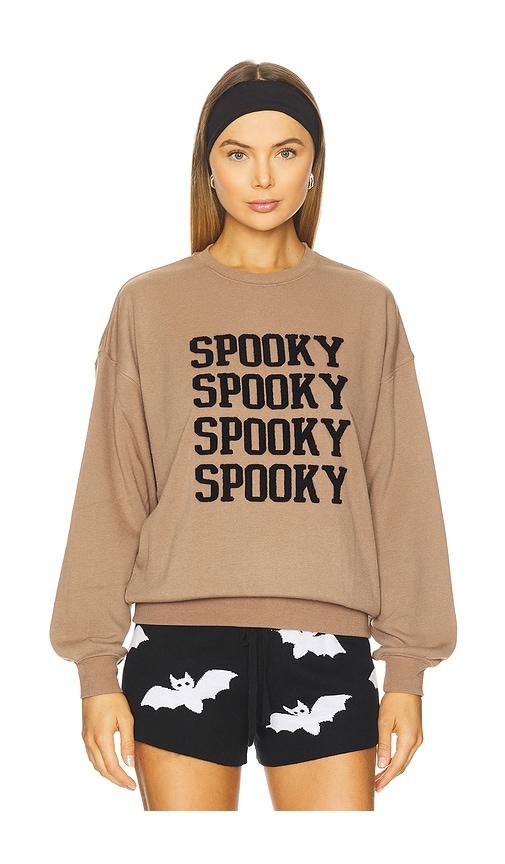 beach riot devyn oversized sweatshirt in brown. - size s (also in xs)