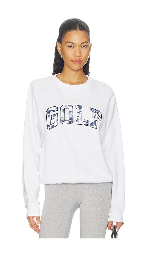 beach riot devyn oversized sweatshirt in white. - size l (also in xs, s, m, xl)