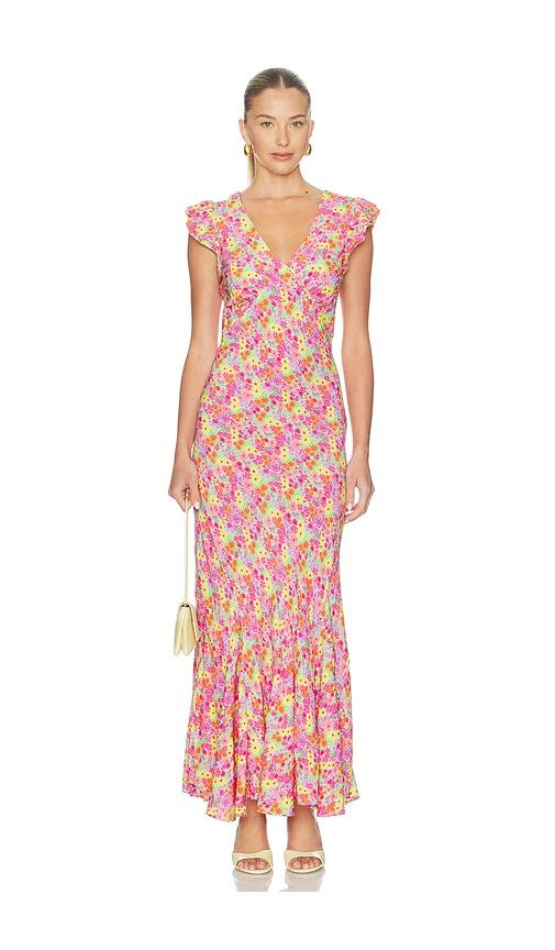 beach riot elodie dress in multi. - size l (also in xs, s, m, xl)