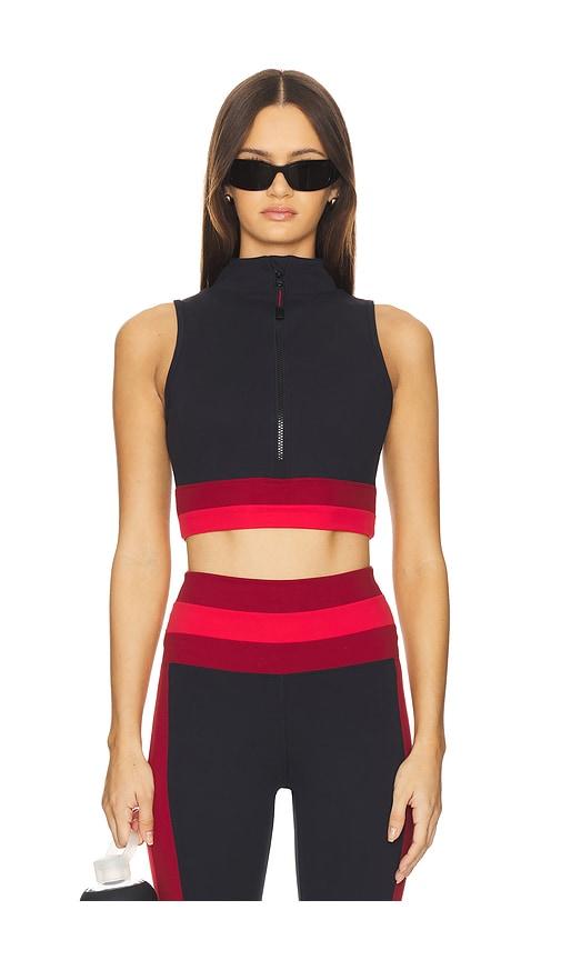 beach riot etta top in black. - size m (also in xs)