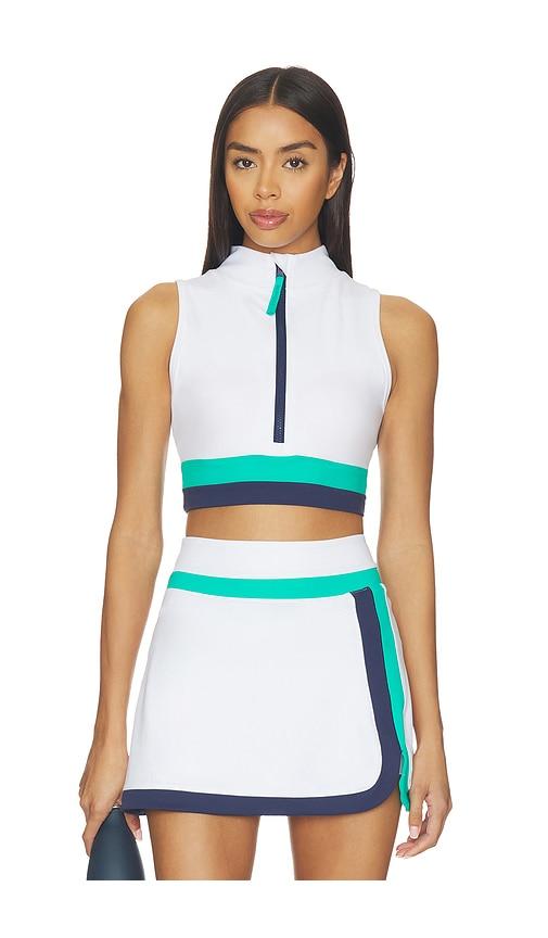 beach riot etta top in white. - size l (also in m, s, xl, xs)