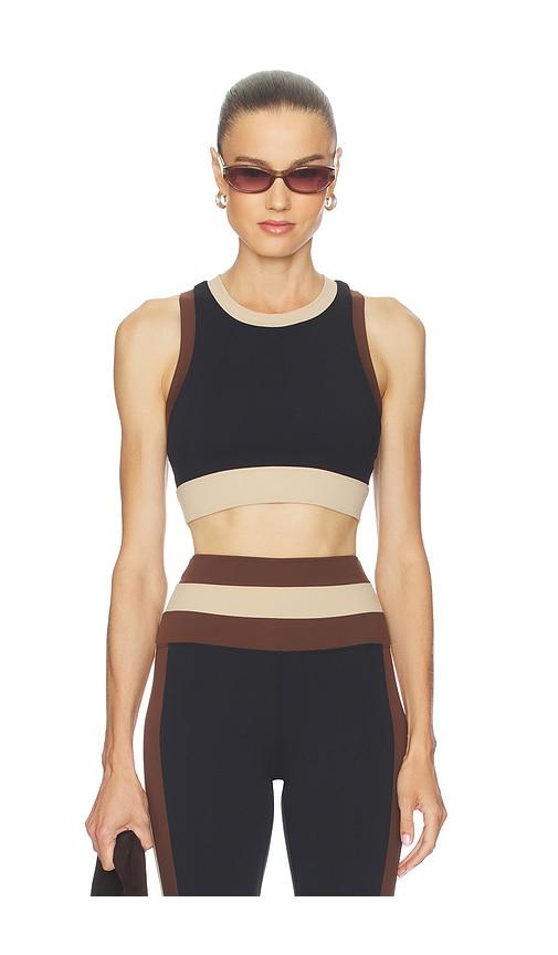 beach riot gwen top in black. - size l (also in xl, xs)