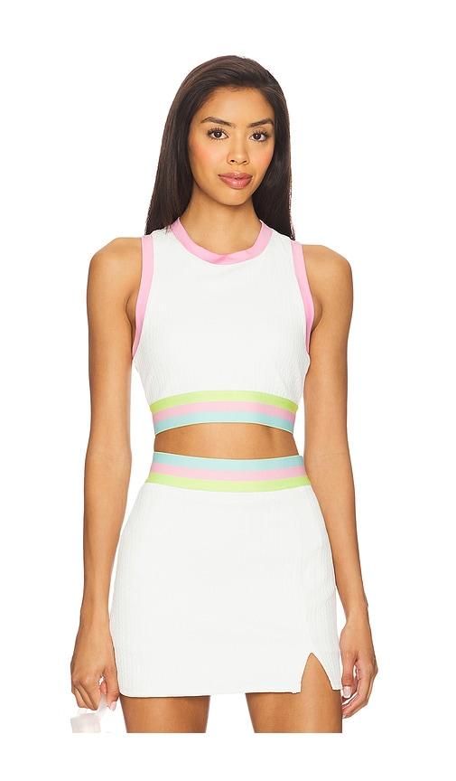 beach riot gwen top in white. - size l (also in s, xl)