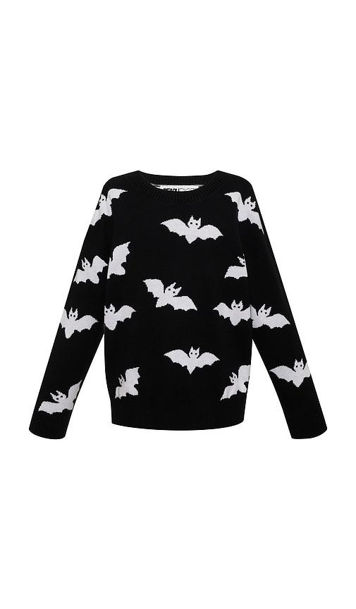 beach riot kids little callie sweater in black. - size 2 (also in 3/4, 5/6)