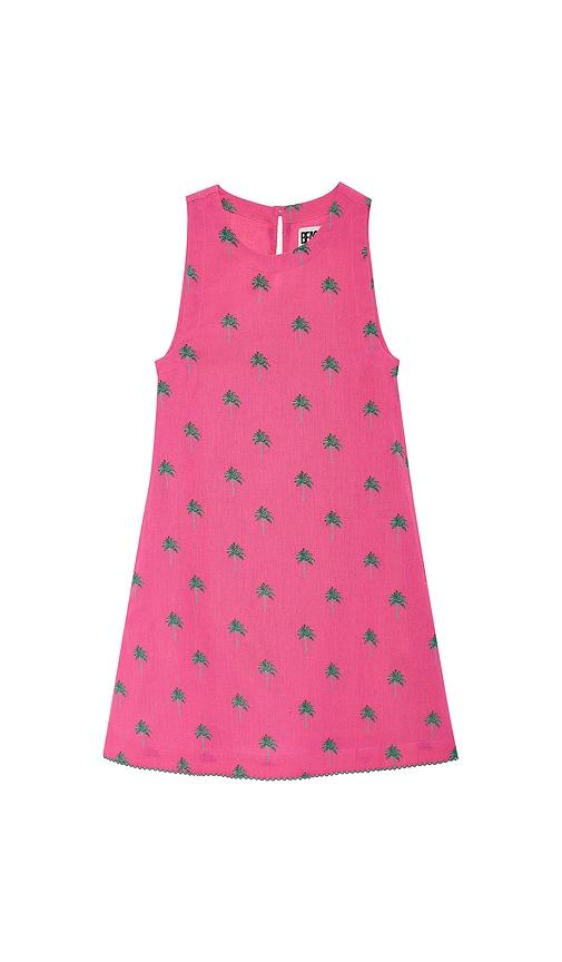 beach riot little caprina dress in pink. - size 11/12 (also in 5/6, 7/8, 9/10)