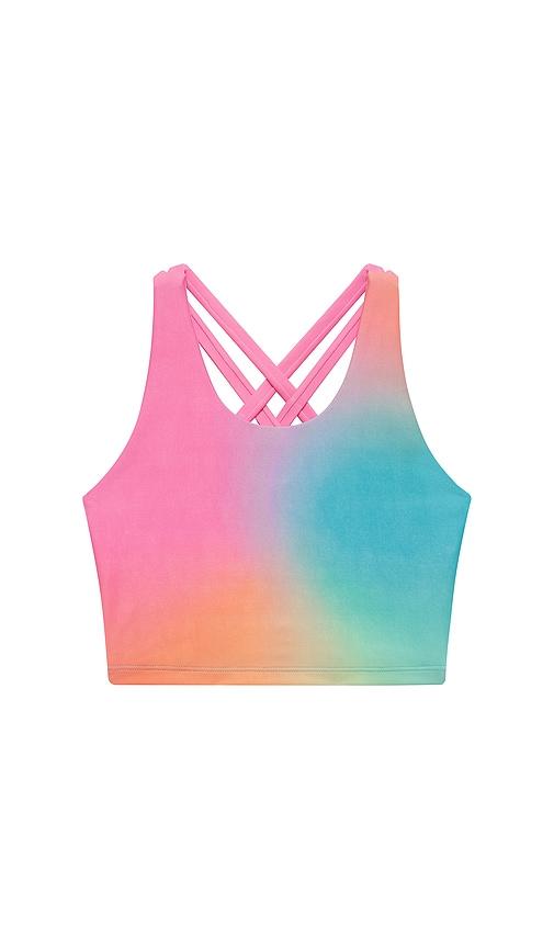 beach riot little clementine top in pink, blue. - size 2 (also in 3/4)