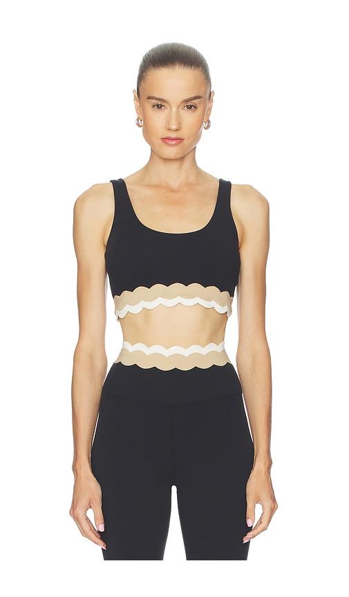beach riot marin top in black. - size l (also in xs, s, m, xl)