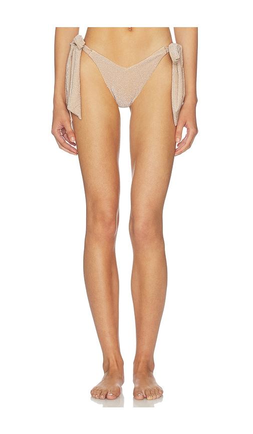 beach riot philippa bottom in beige. - size l (also in xs, s, m, xl)