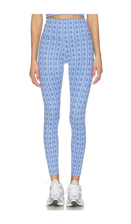 beach riot piper legging in blue. - size l (also in m, s, xs)