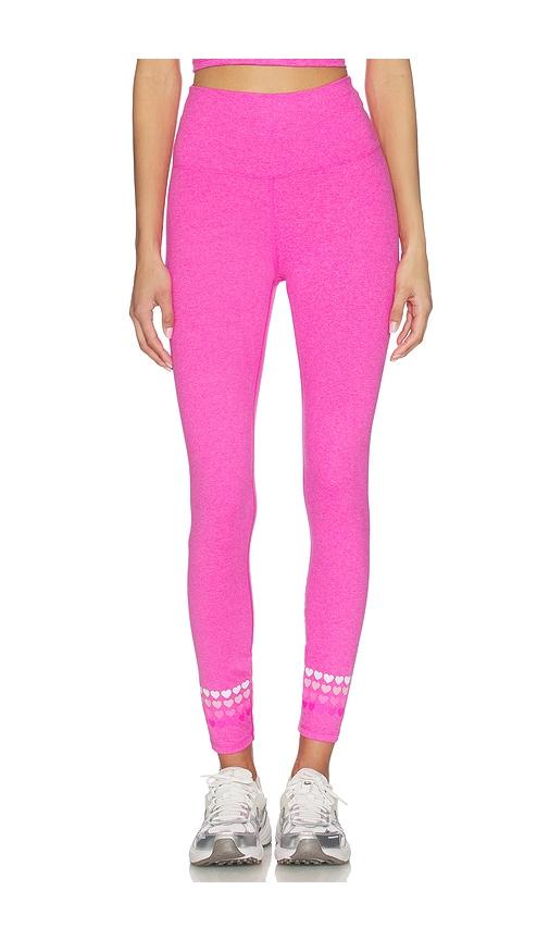 beach riot piper legging in fuchsia. - size l (also in xs, s, m)