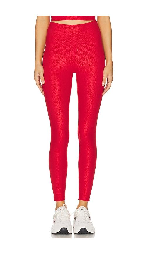 beach riot piper legging in red. - size l (also in xs, s, m, xl)