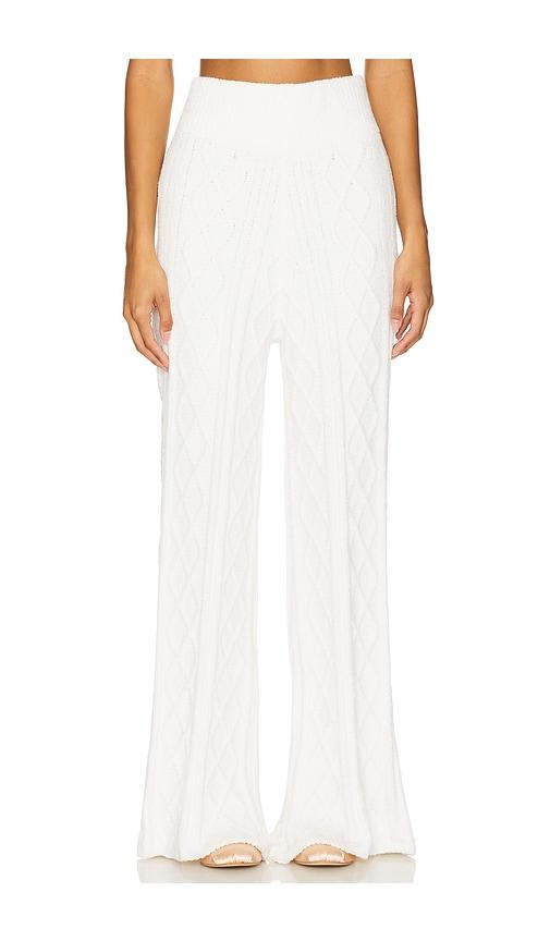 beach riot rayne pant in cream. - size m (also in xl)