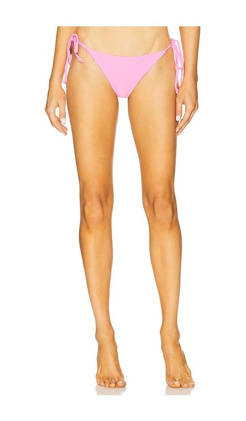 beach riot soleil bikini bottom in pink. - size l (also in xl)