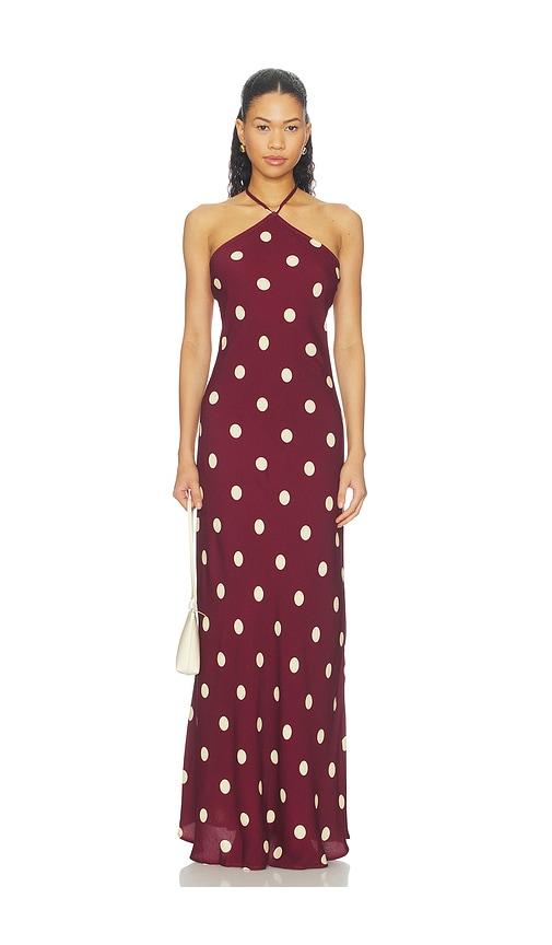 beach riot xandra dress in brown. - size l (also in s, m, xl)
