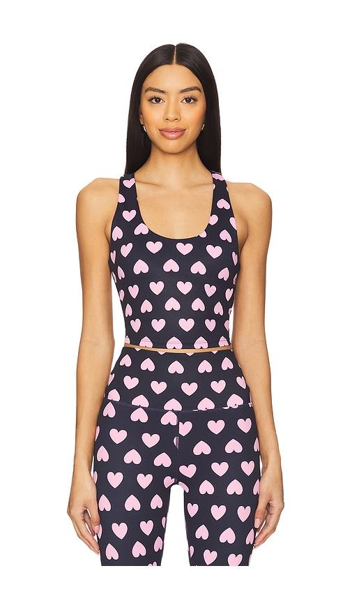 beach riot yara top in black. - size s (also in xs)