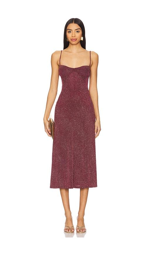beaufille ariel dress in red. - size m (also in s)