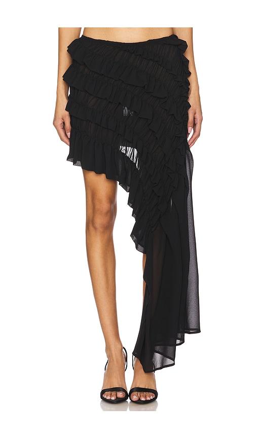 beaufille irving skirt in black. - size 4 (also in 6)