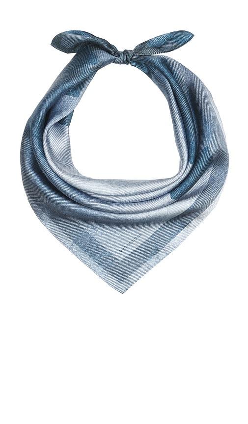 bec + bridge musa scarf in blue.