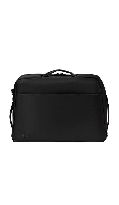 beis the ultimate travel duffle in black.