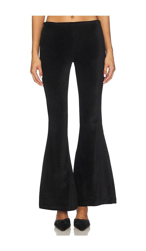 bella venice the abby pant in black. - size l (also in xs, s, m)