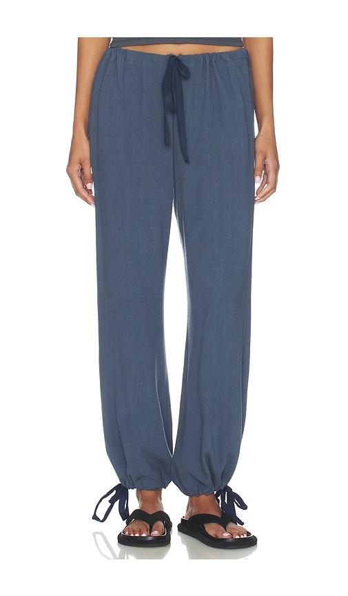 bella venice the bridget pant in navy. - size l (also in xs, s, m)
