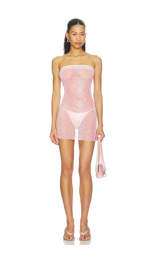 bella venice the chyler dress in pink. - size m (also in xs, s)
