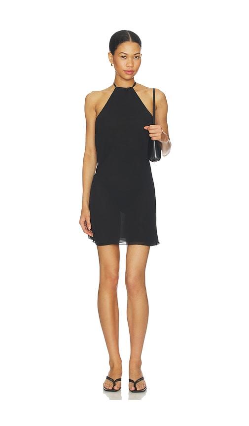 bella venice the natalia dress in black. - size l (also in xs, s, m)