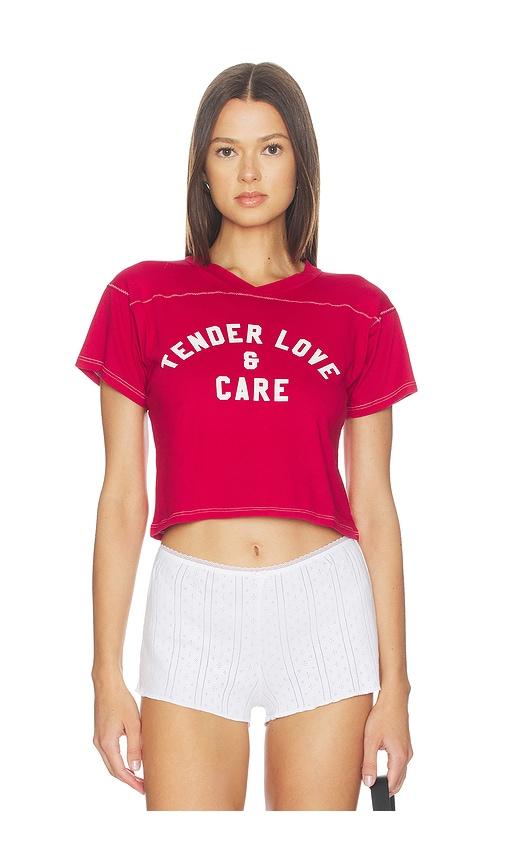 bella venice the tlc top in red. - size m (also in xs, s)