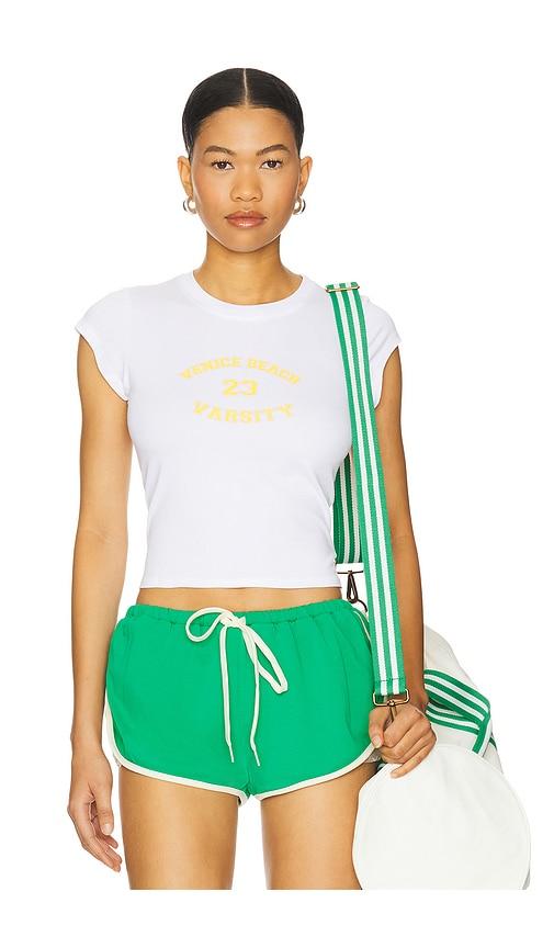 bella venice the venice tee in white. - size l (also in xs, s)