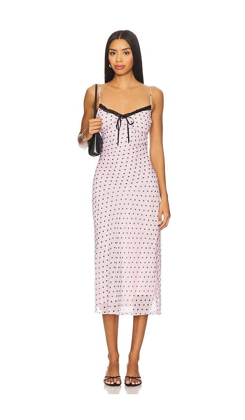 bella venice x revolve avani dress in pink. - size l (also in xl/1x)