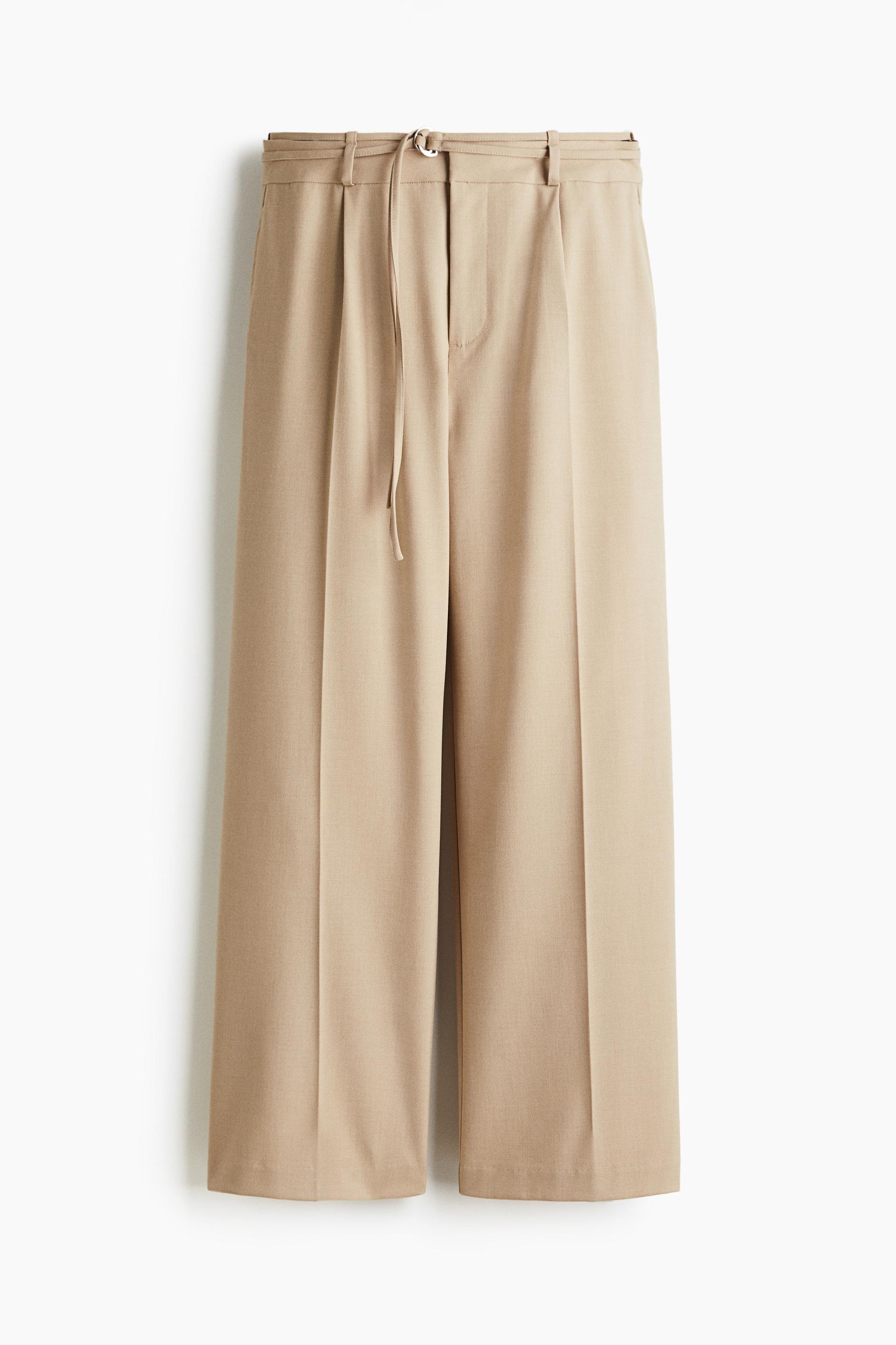 belted dress pants