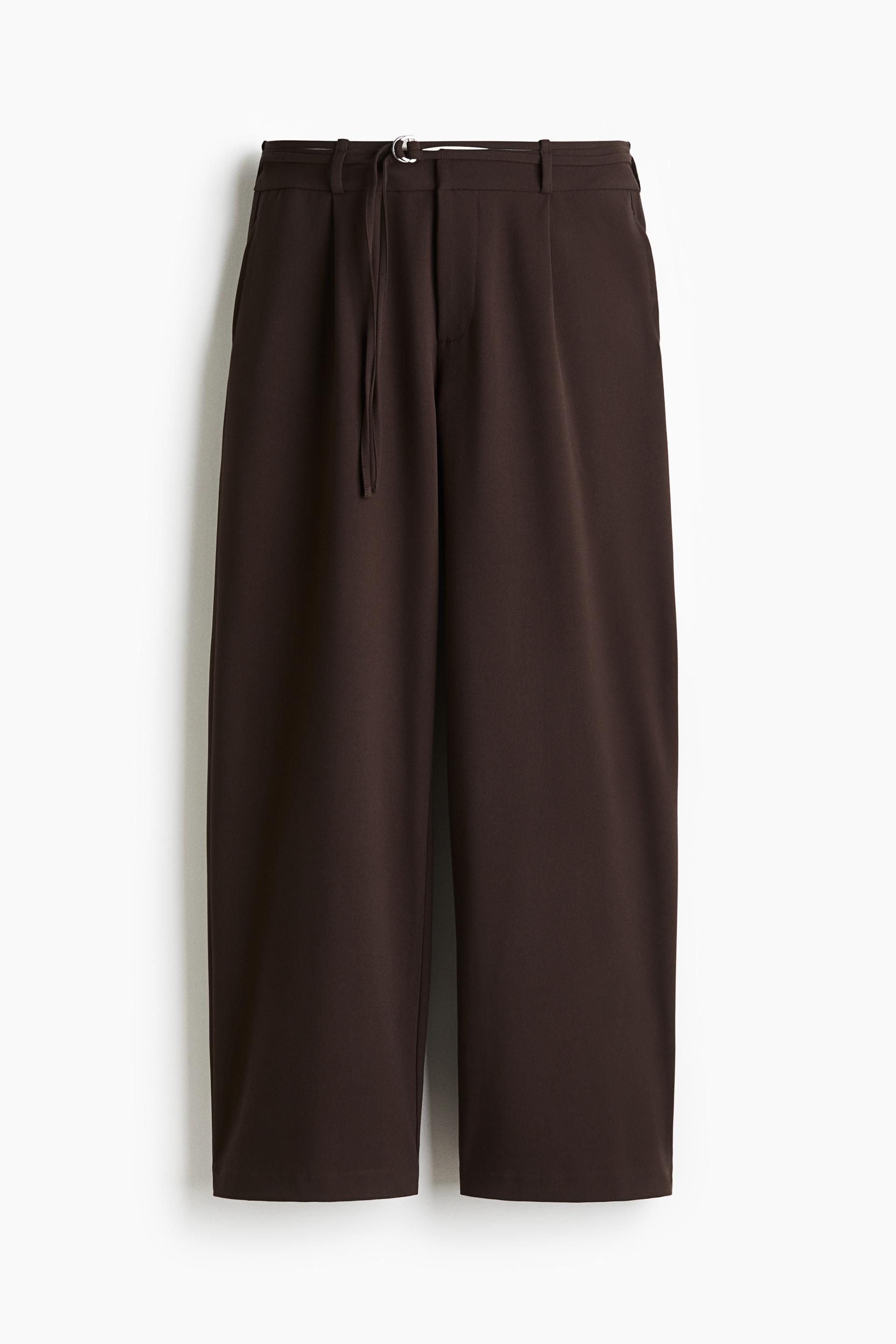 belted dress pants
