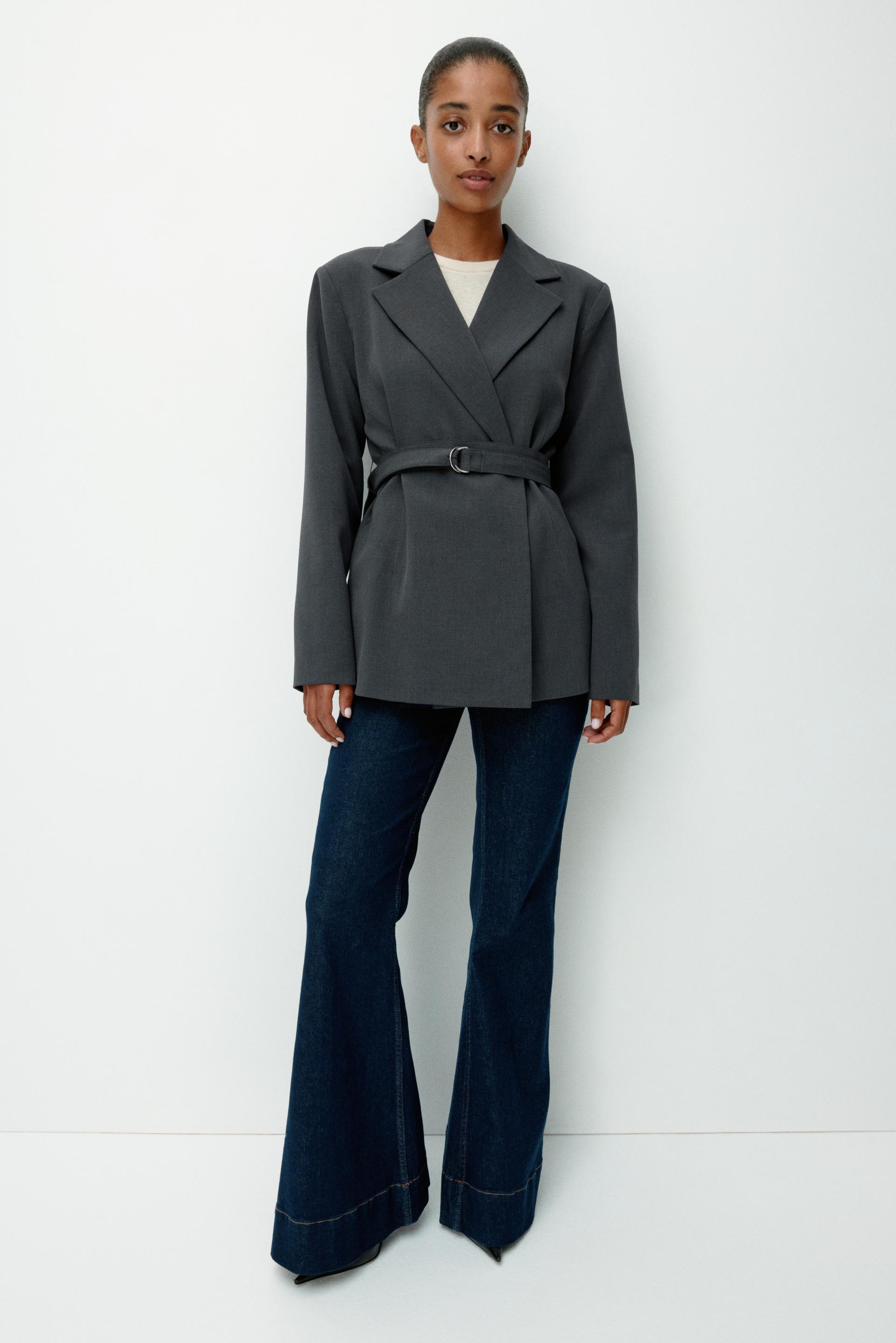 belted jacket