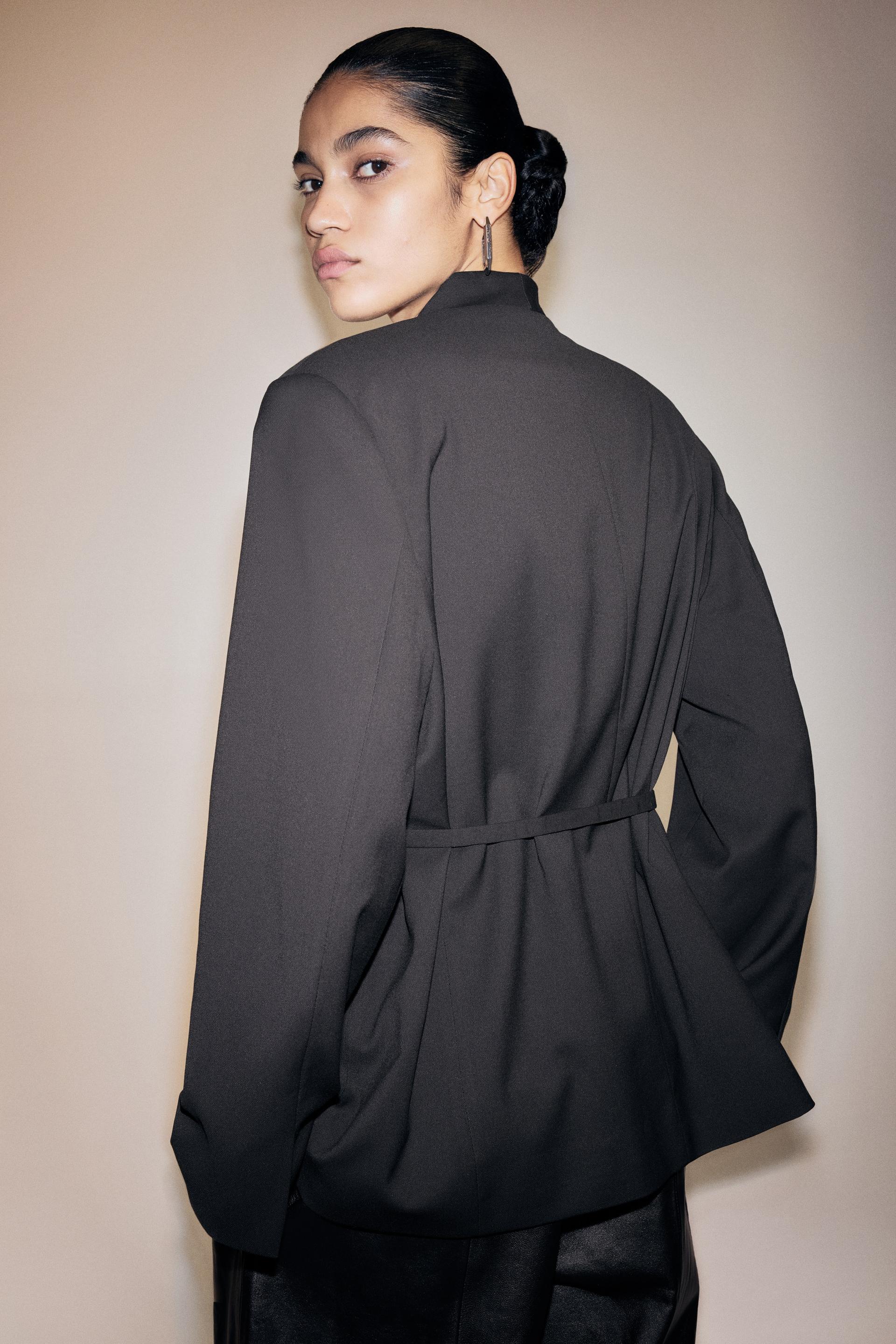 belted jacket