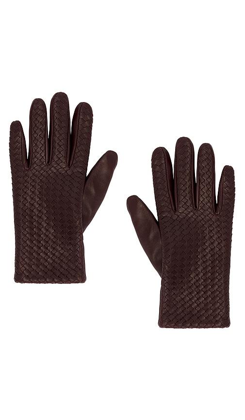 bembien emil gloves in burgundy. - size m/l (also in xs/s)