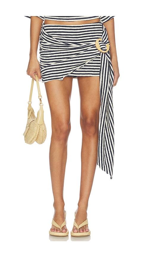 benni billy mini skirt in navy. - size s (also in xl)